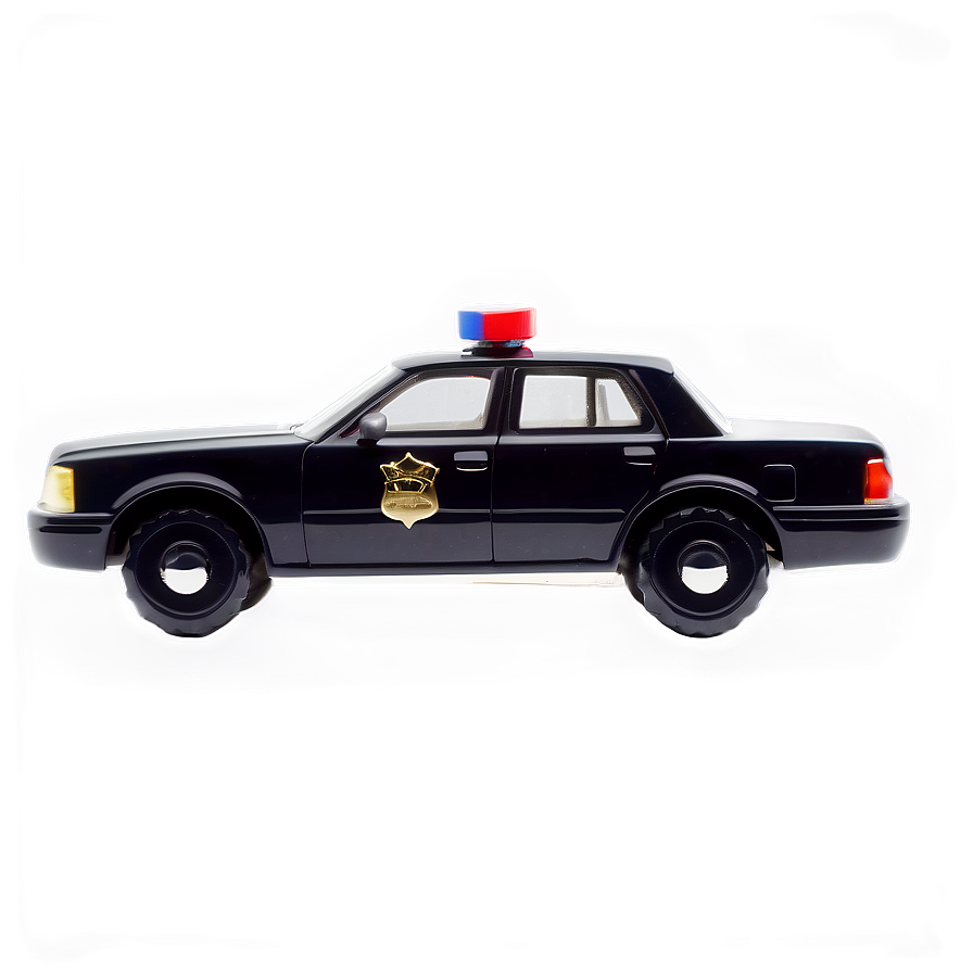 Miniature Police Car Model Png Xjs50 PNG