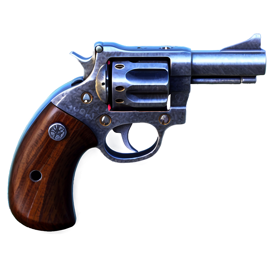 Miniature Revolver Model Png 15 PNG