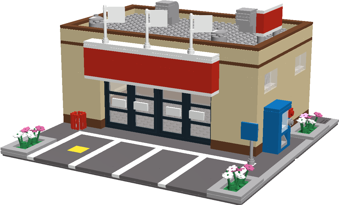 Miniature Supermarket Model.png PNG