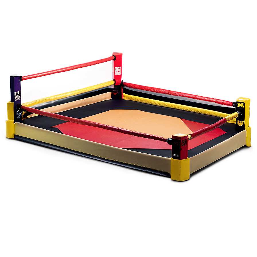 Miniature Wrestling Ring Model Png 06202024 PNG