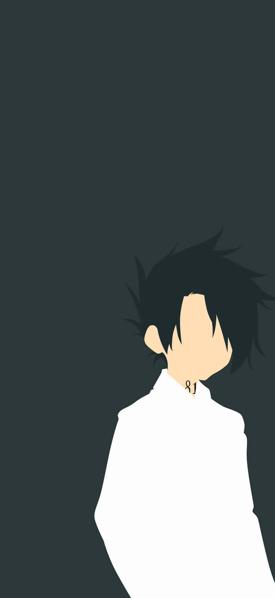 Minimal Anime Ray Of The Promise Neverland Wallpaper