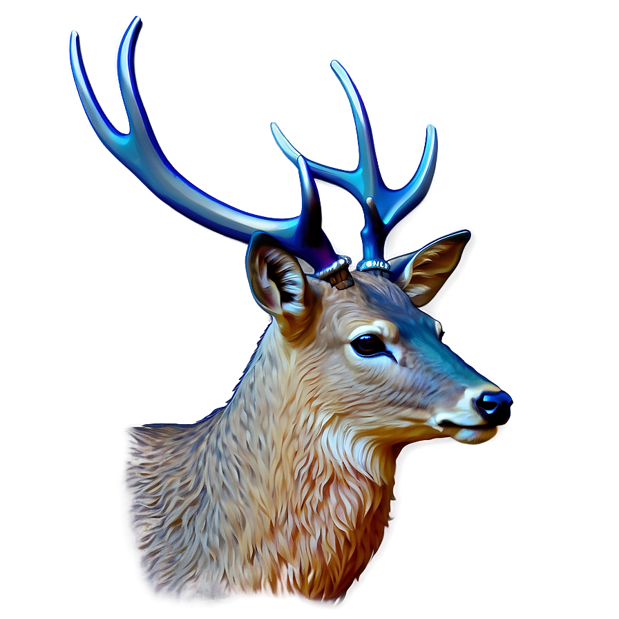 Minimal Deer Head Line Art Png 99 PNG