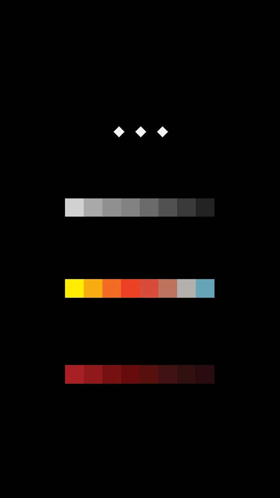 A Black Background With A Color Palette Wallpaper