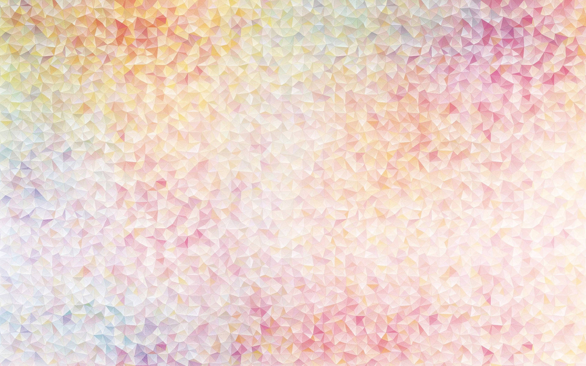 Minimal Light Pastel Rainbow Tile Mosaic