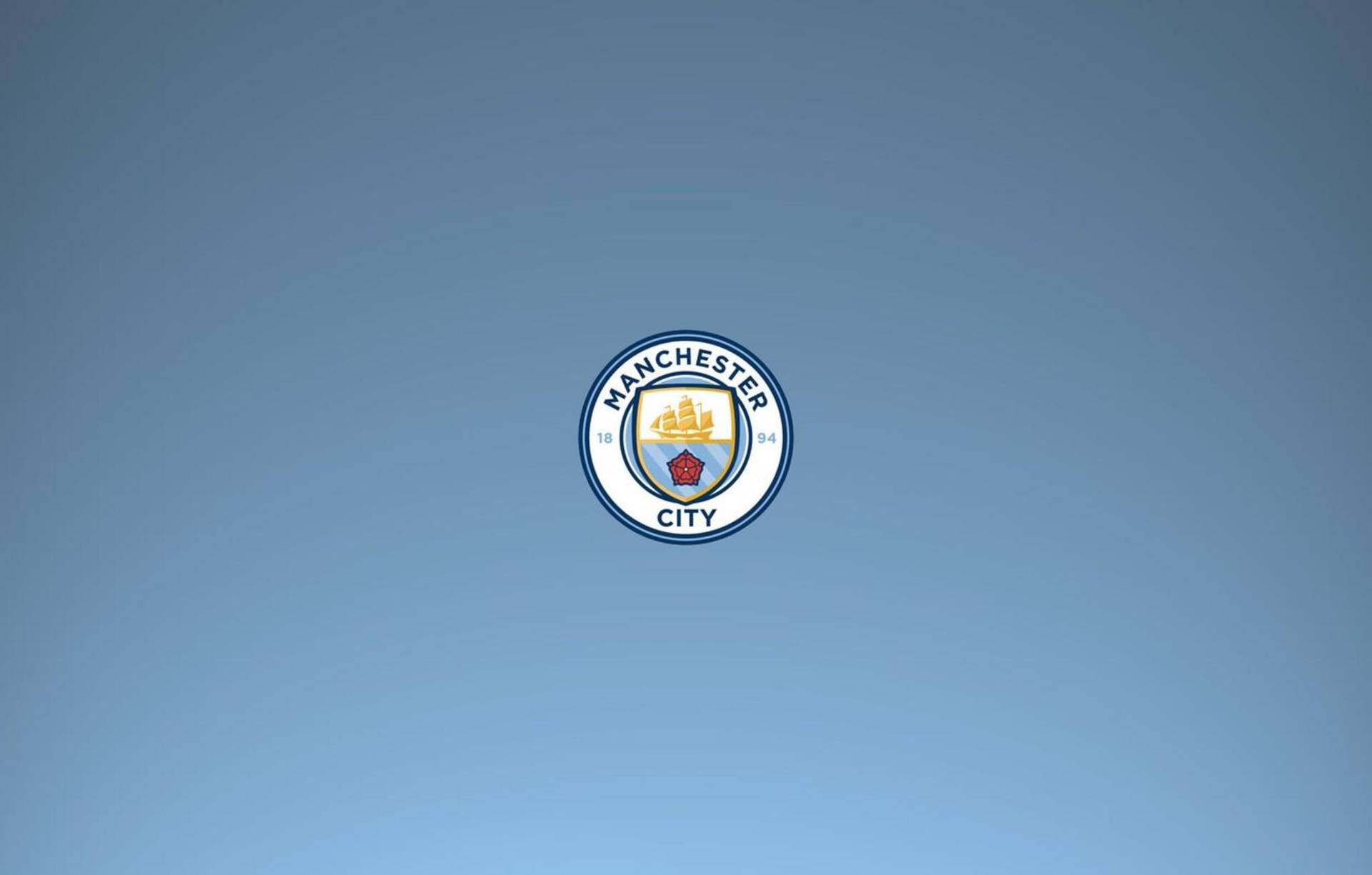Minimal Manchester City Logo