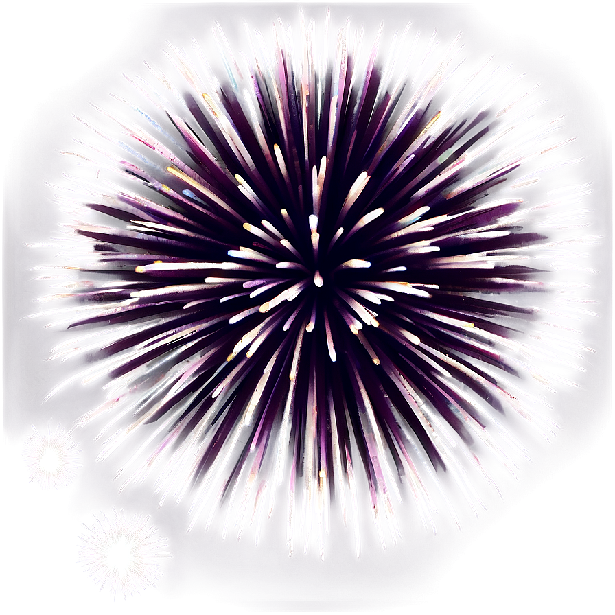 Minimal Mono Firework Png Fwl76 PNG