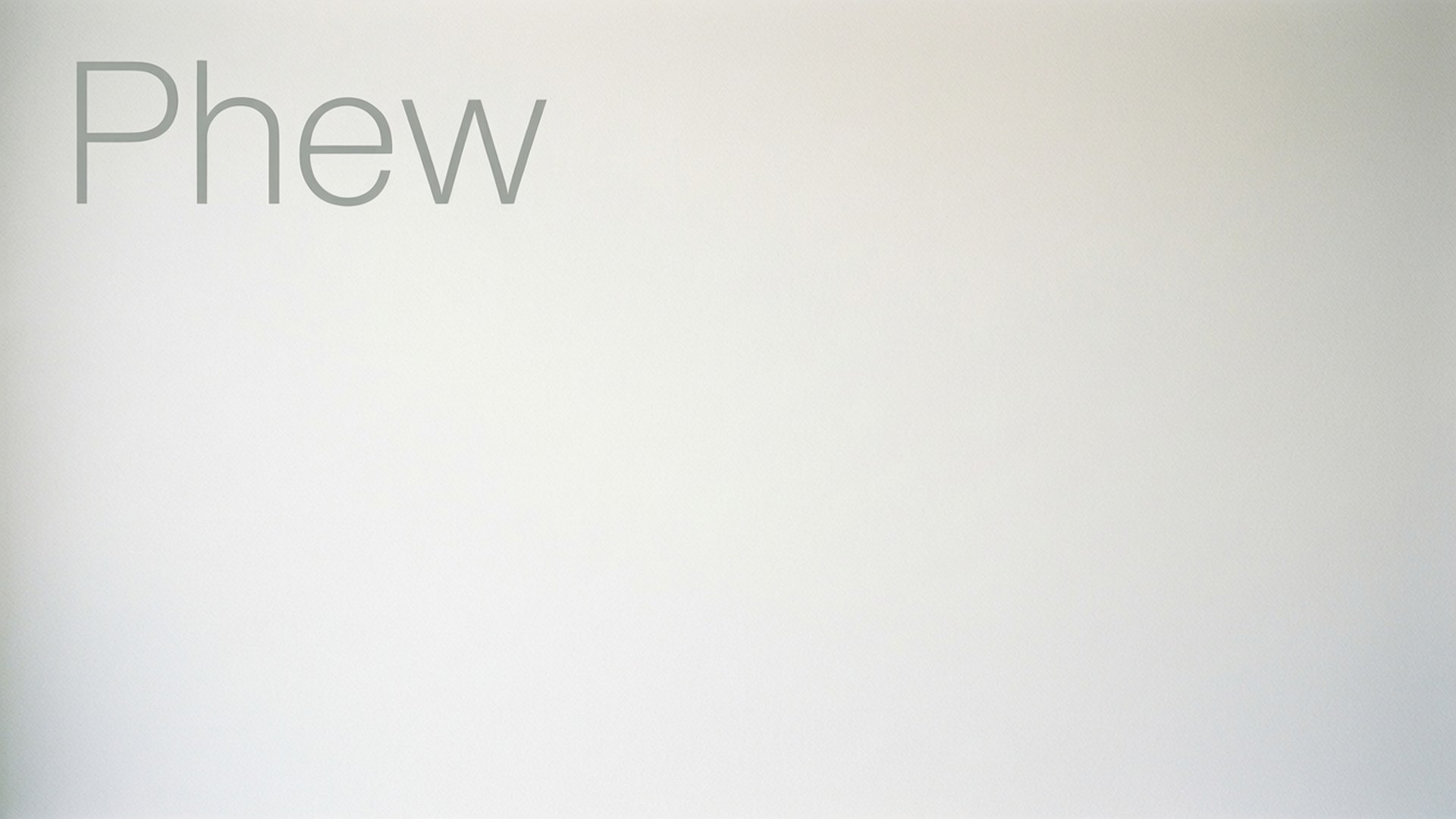 Minimal Phew Corner Bakgrundsbilder