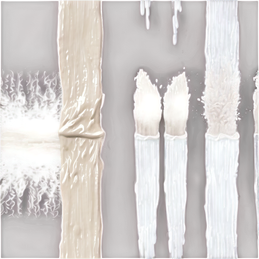 Minimal White Brush Stroke Png 06262024 PNG