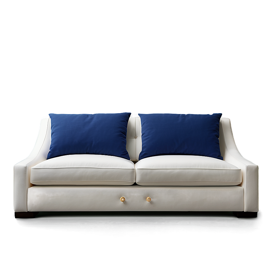 Minimal White Couch Png Yew PNG