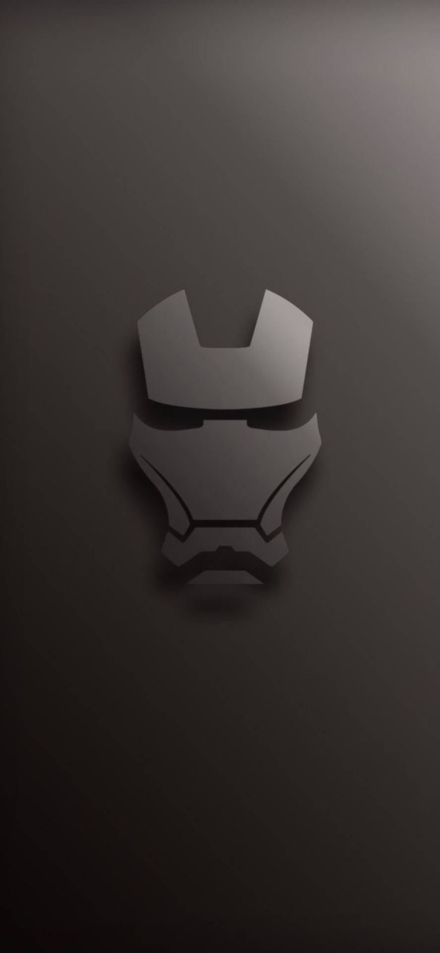 Minimalist 3d Mask Iron Man Phone
