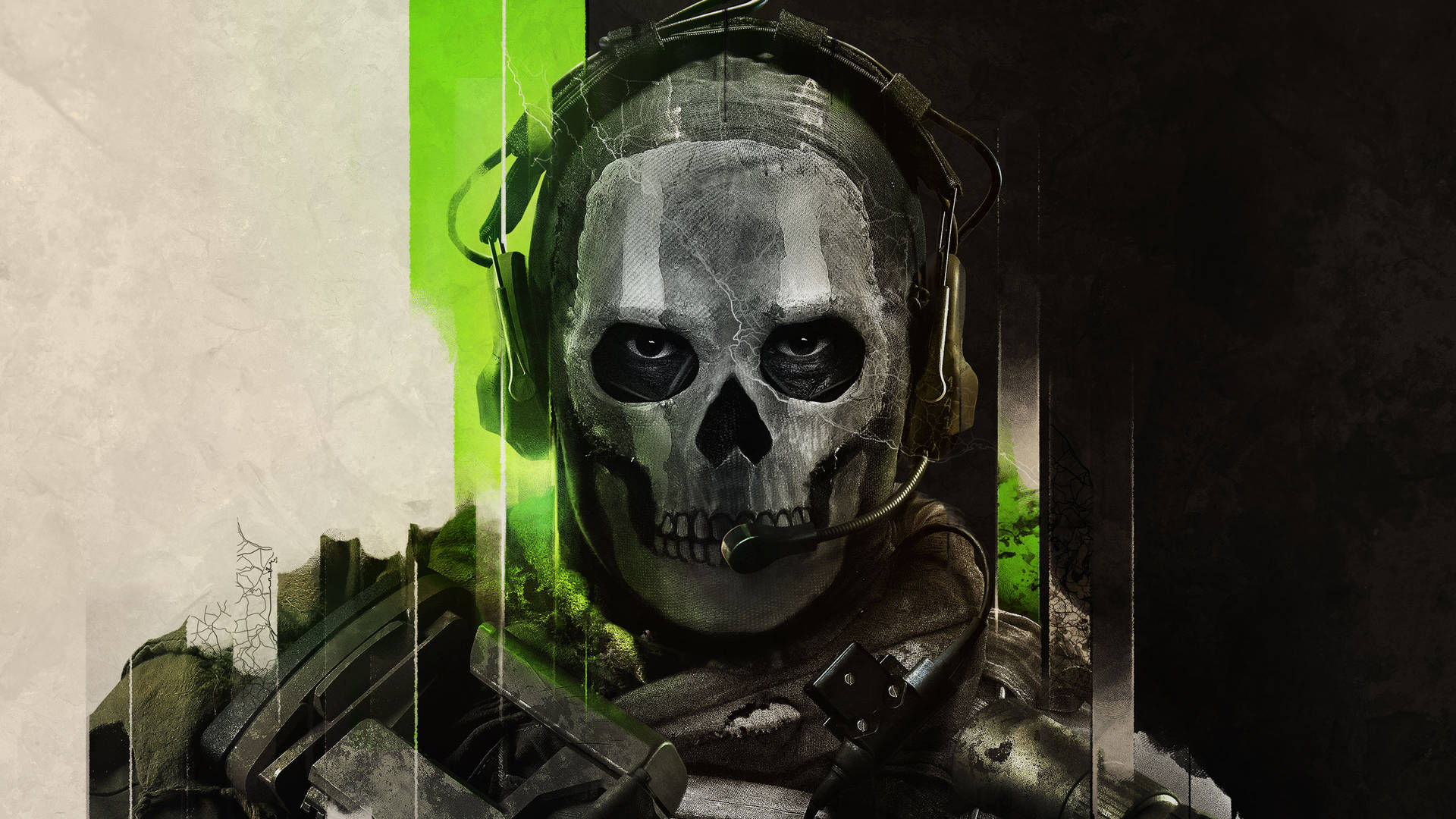 Minimalist 4k Call Of Duty Ghost Background