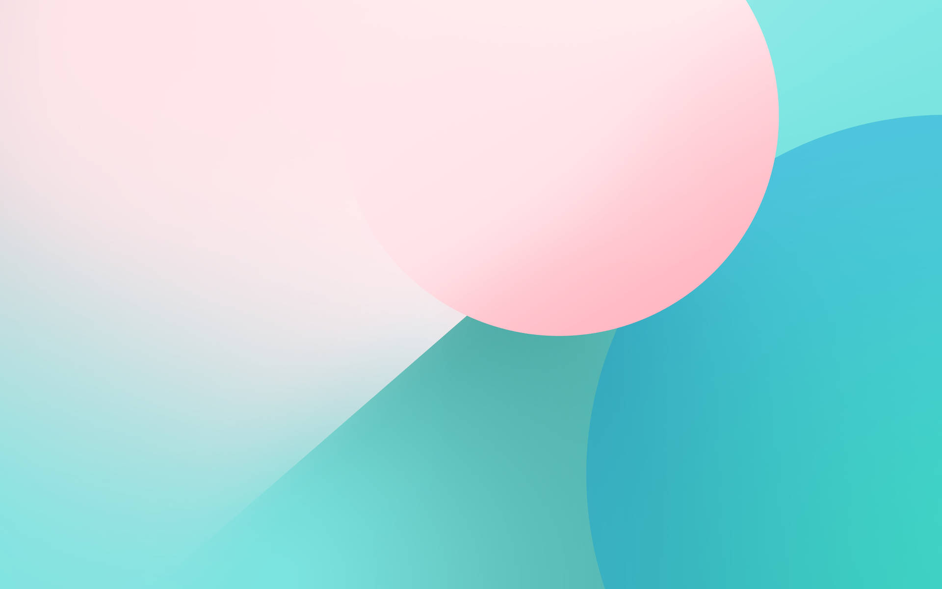 Minimalist Abstract Art In Pastel Colors