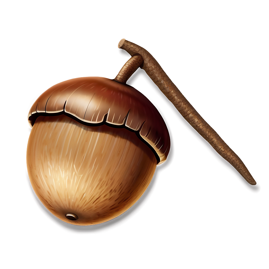 Minimalist Acorn Design Png Lvw70 PNG