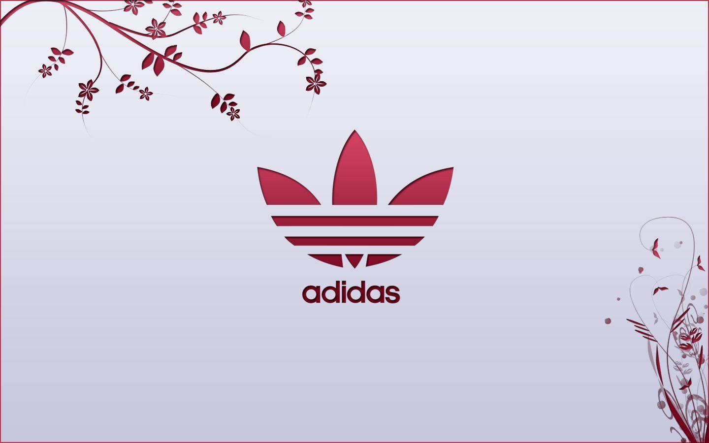 Minimalist Adidas Flowers Logo