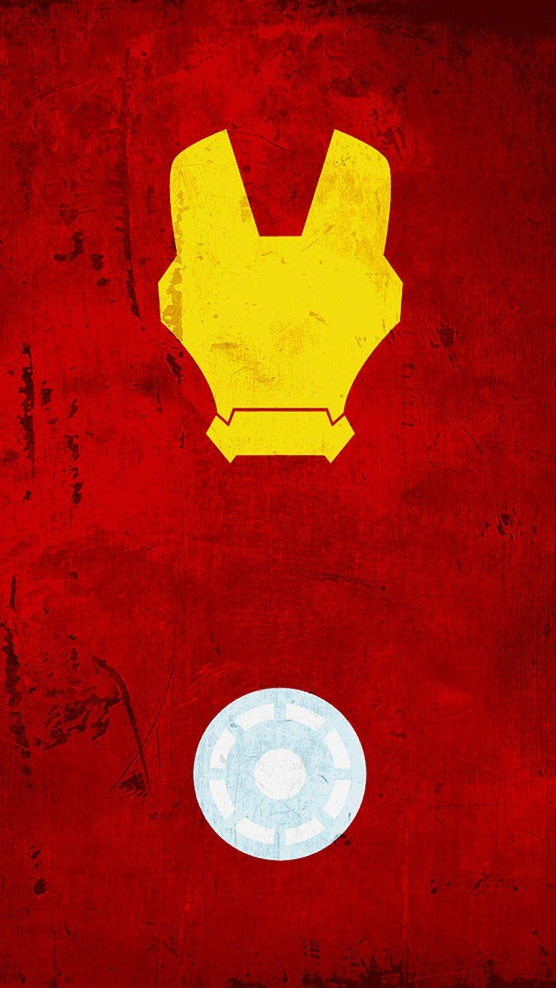 Minimalist Aesthetic Iron Man Android Wallpaper
