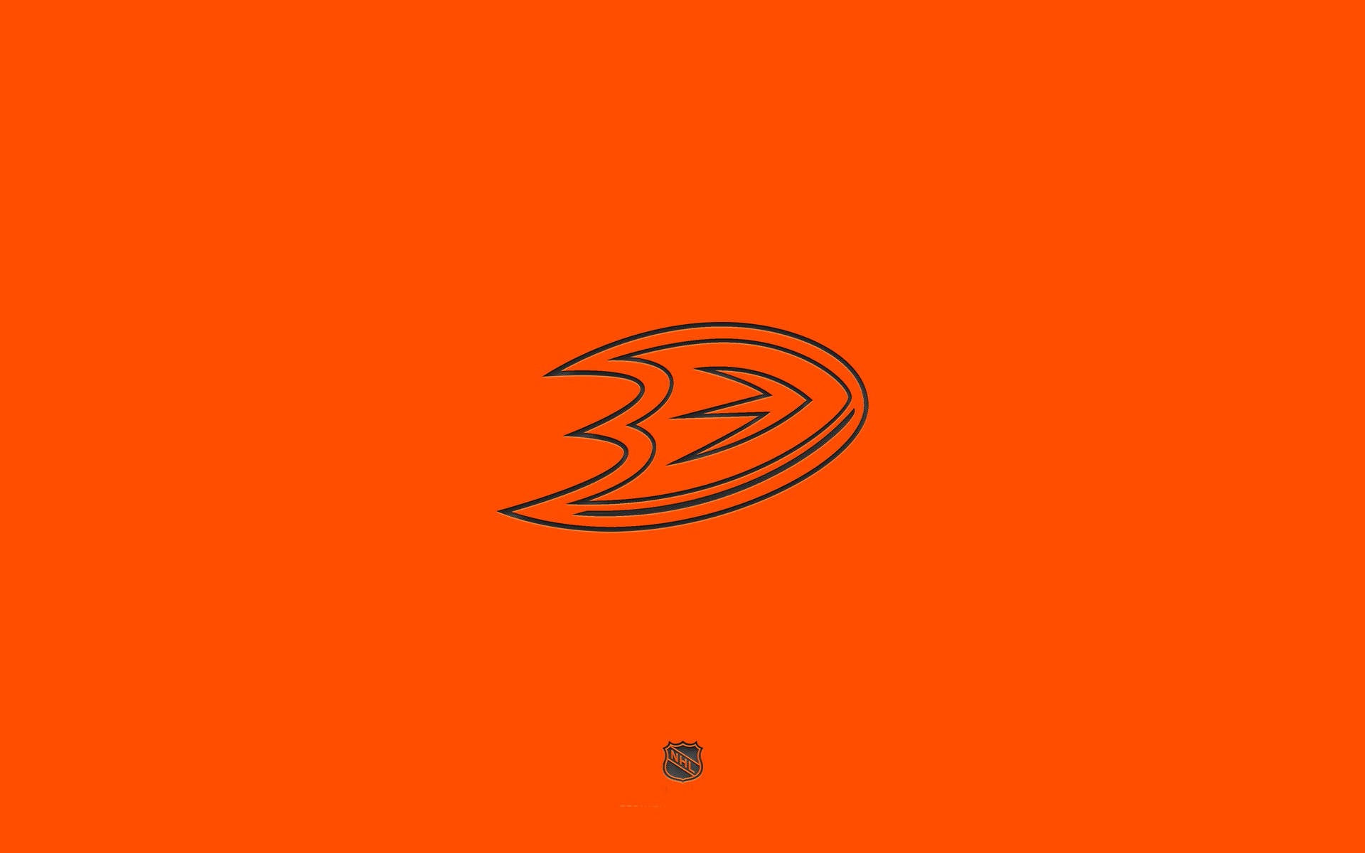 Minimalist Anaheim Ducks Logo
