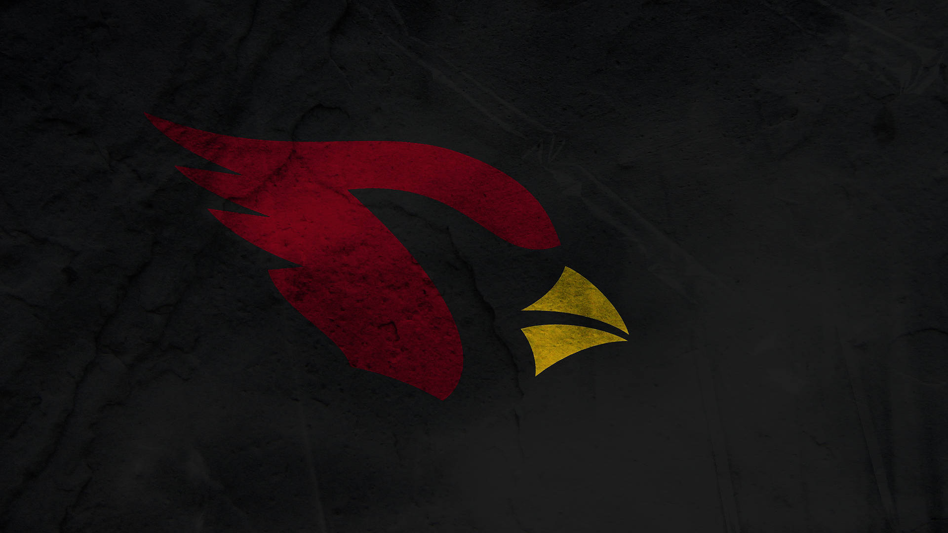 Minimalist Arizona Cardinals Red Bird Logo Wallpaper