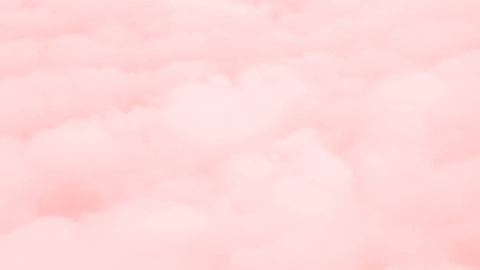 Minimalistischebabyrosa Wolken Wallpaper