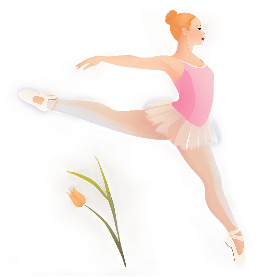 Minimalist Ballerina Sketch Png Krj PNG