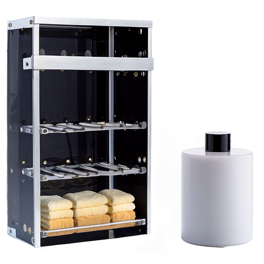 Minimalist Bathroom Cabinet Png 06122024 PNG