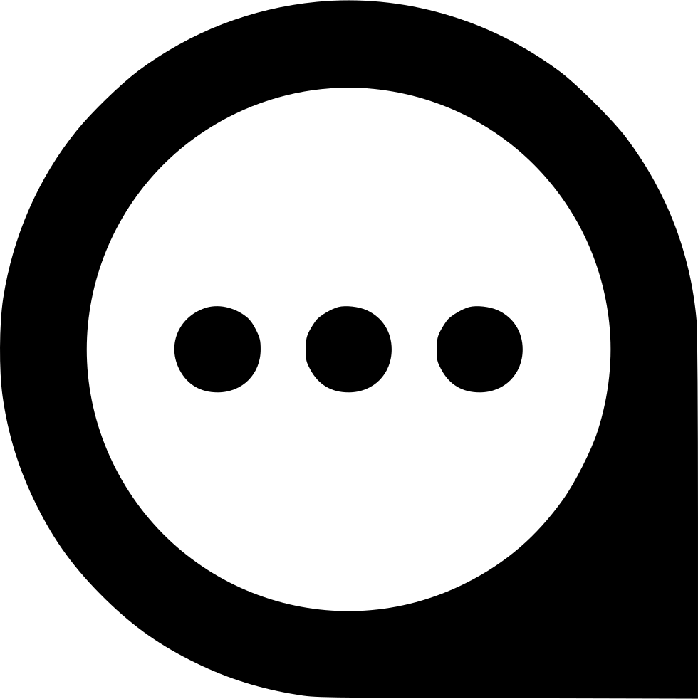 Minimalist Black Circle Design PNG