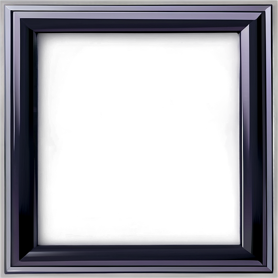 Minimalist Black Frame Png 05252024 PNG