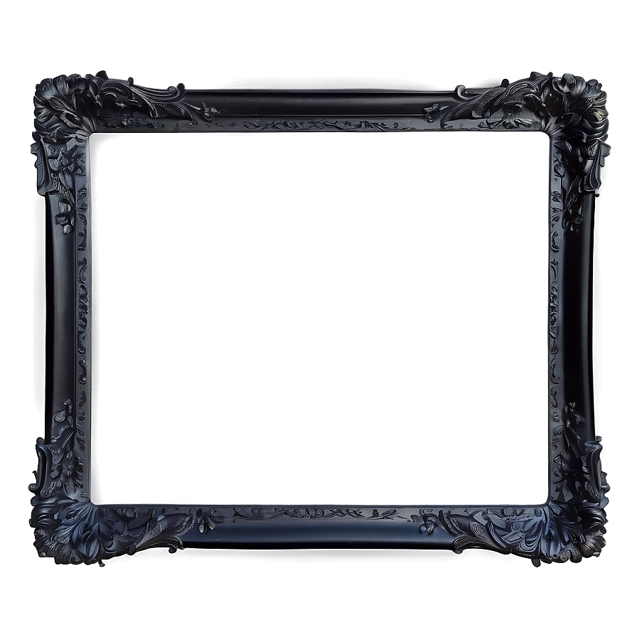 Minimalist Black Frame Png Ufq PNG