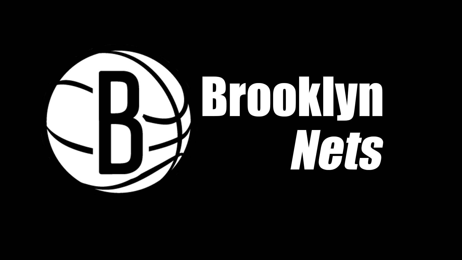 Minimalistischeskunstwerk Der Brooklyn Nets. Wallpaper