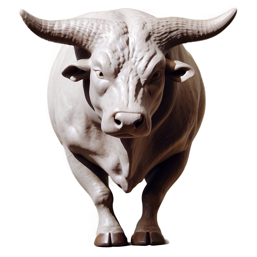 Minimalist Bull Drawing Png 05242024 PNG