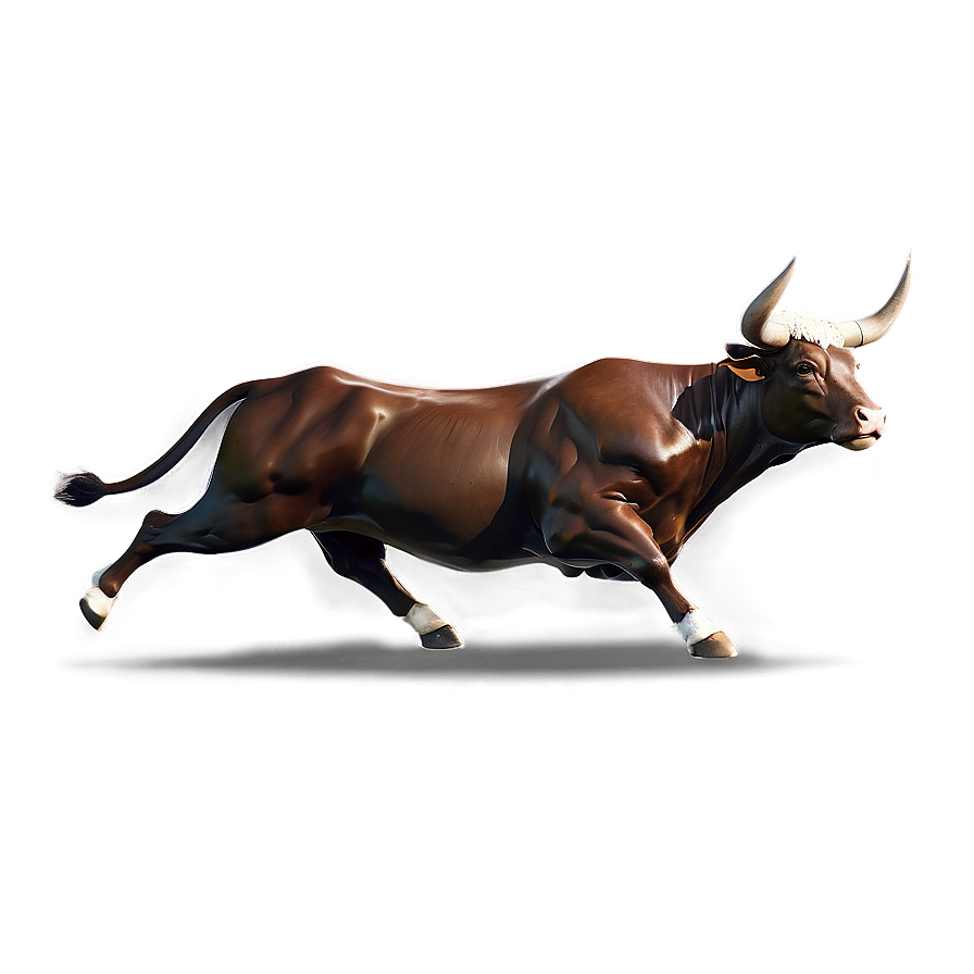 Minimalist Bull Drawing Png 05242024 PNG