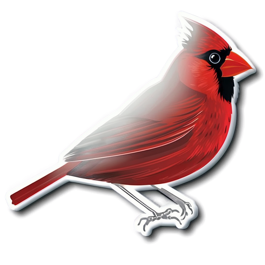 Minimalist Cardinal Design Png Mkm PNG