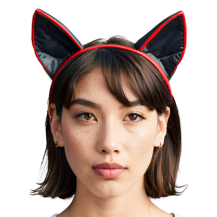 Minimalist Cat Ears Drawing Png 05042024 PNG