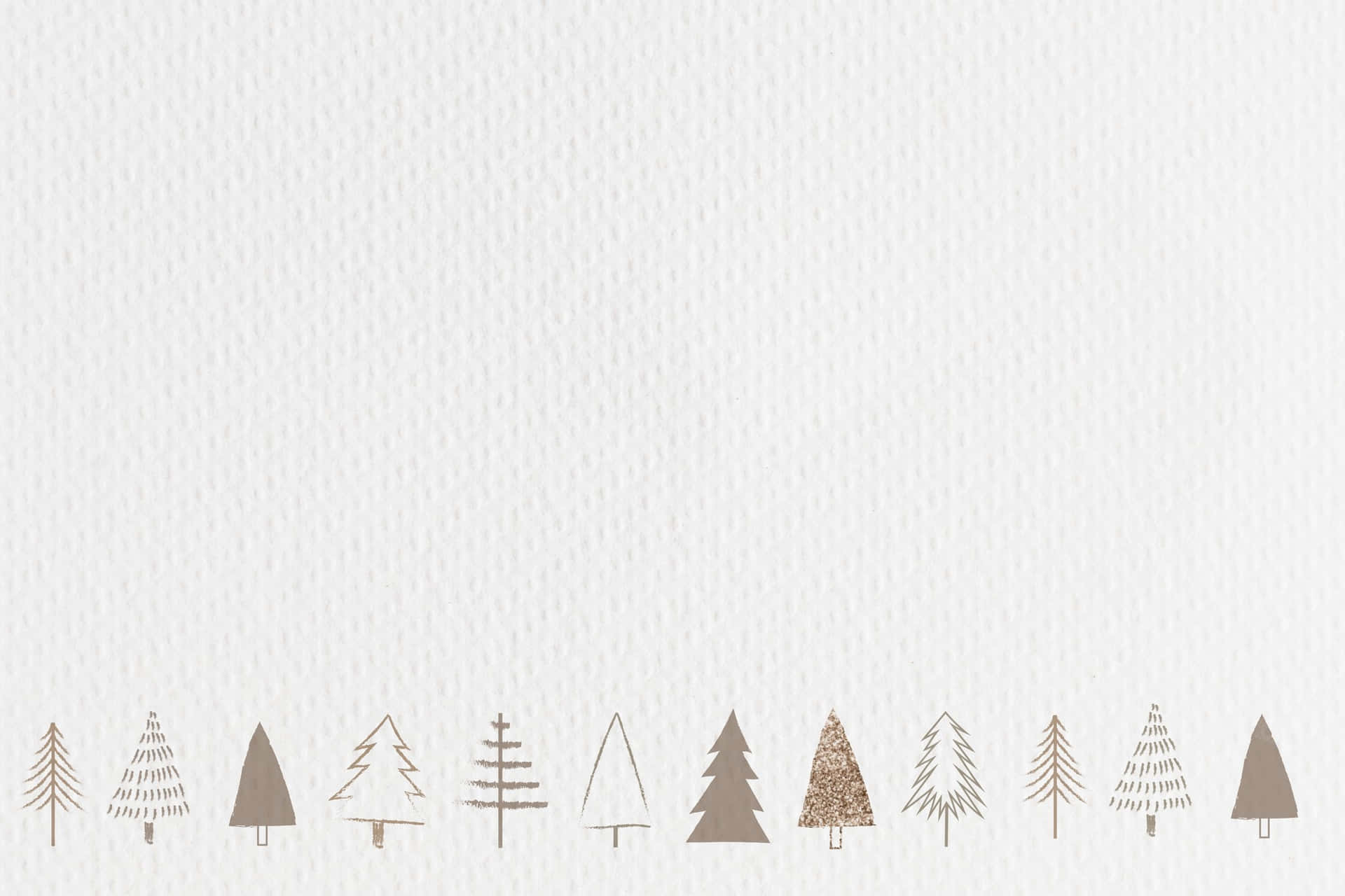 Celebrate the most Minimalist Christmas Ever Wallpaper