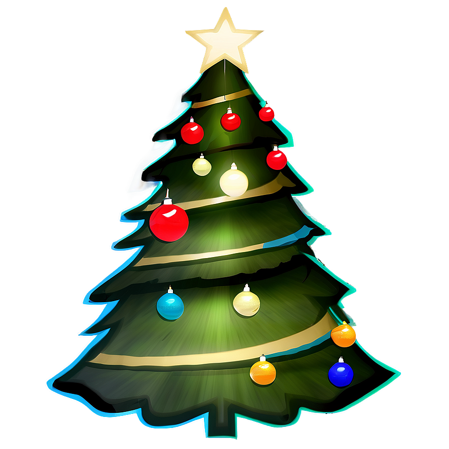 Minimalist Christmas Tree Transparent Png 76 PNG