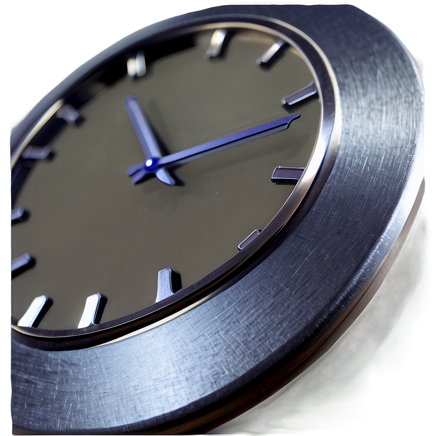 Minimalist Clock Clipart Png 4 PNG