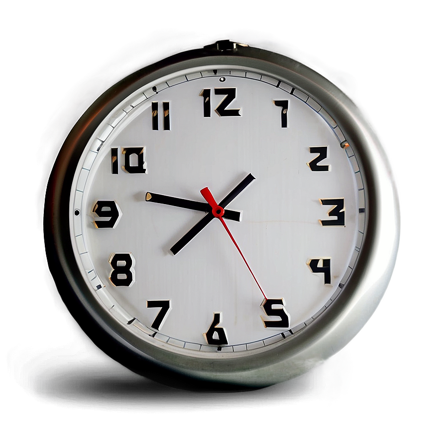 Minimalist Clock Clipart Png Aie PNG