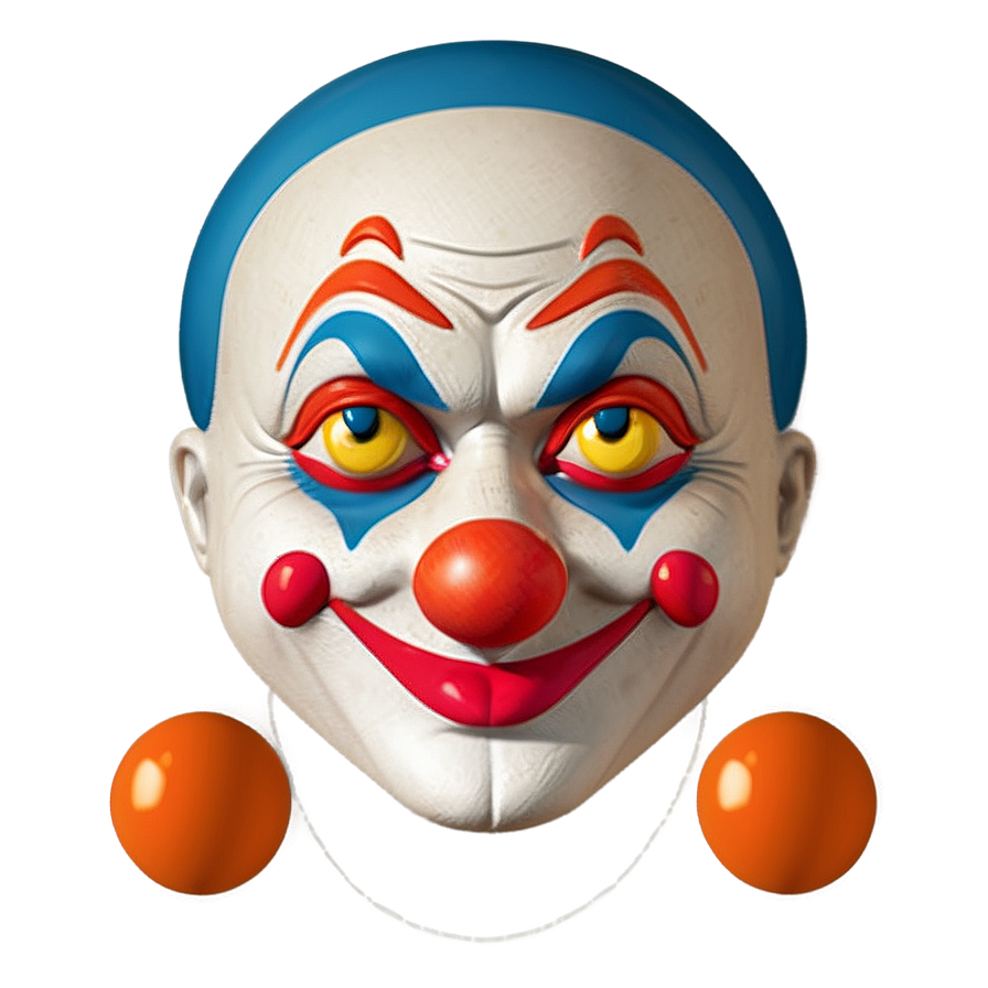 Minimalist Clown Emoji Png 31 PNG