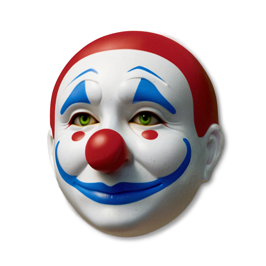 Minimalist Clown Emoji Png 80 PNG