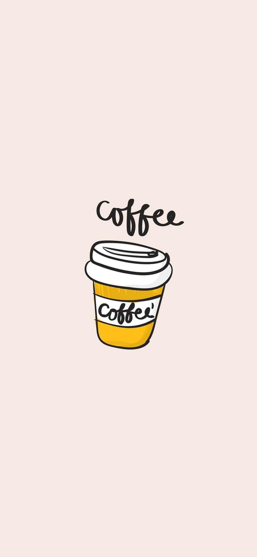 Minimalist Coffee Aesthetic Wallpaper