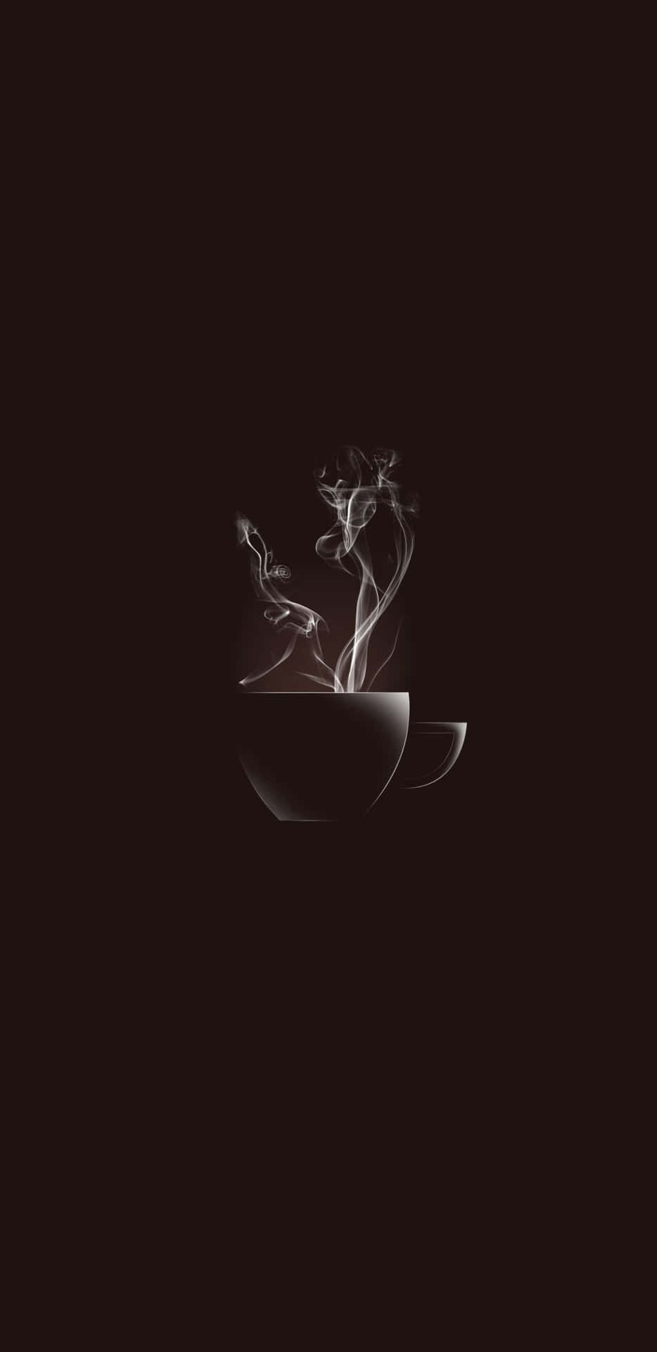 Simple yet Artistic Coffee Moment Wallpaper