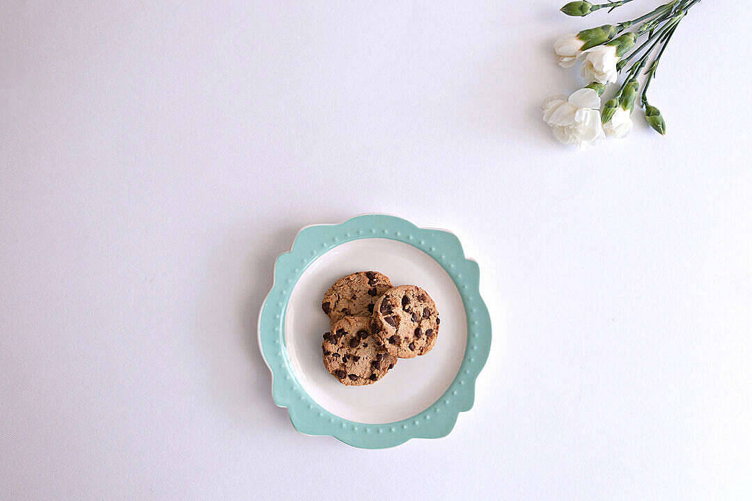Minimalist Cookie Photograph Wallpaper