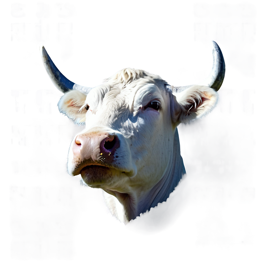 Minimalist Cow Face Png 29 PNG