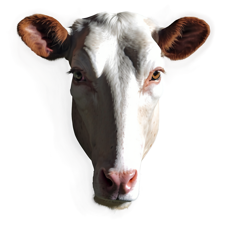 Minimalist Cow Head Png Brk PNG