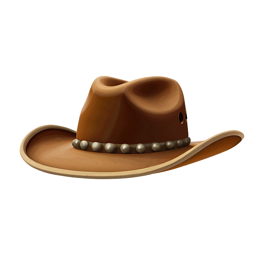 Minimalist Cowboy Hat Transparent Png 05262024 PNG