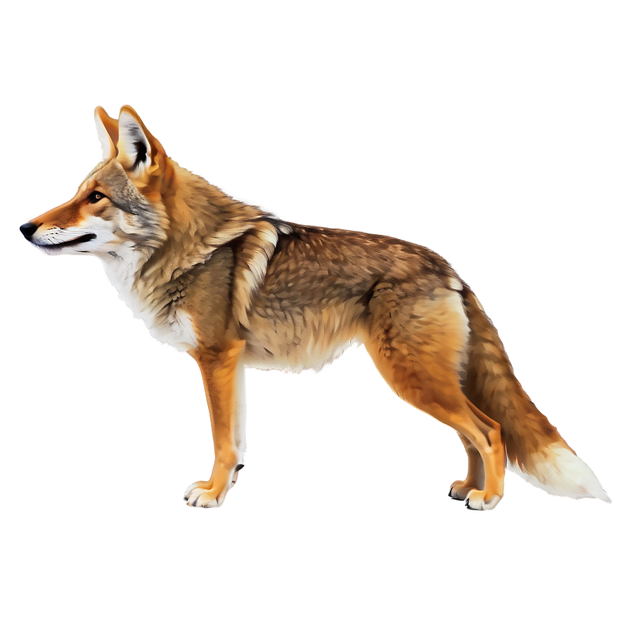 Minimalist Coyote Design Png Hag12 PNG