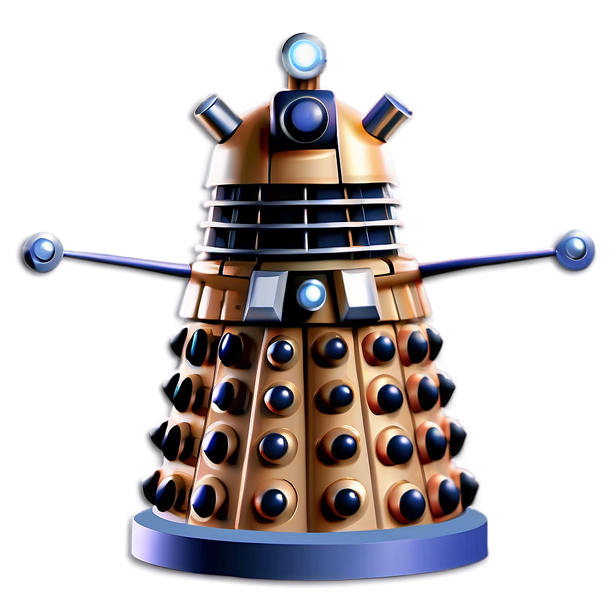 Minimalist Dalek Icon Png 84 PNG