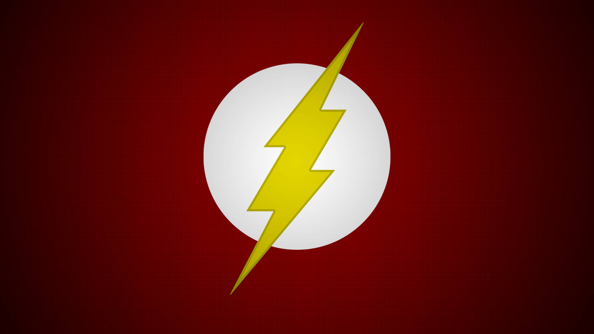 Minimalist Dark Red The Flash Logo Background