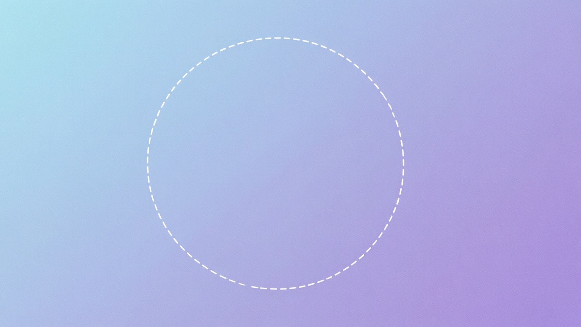 Minimalistisk stiplet sirkelgradient Bakgrunner