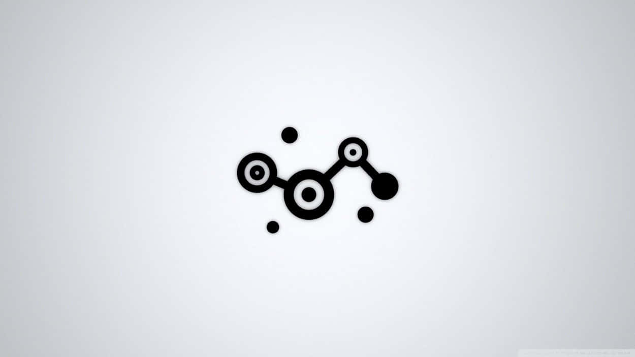 Diseñominimalista Del Logotipo De Steam En Alta Definición. Fondo de pantalla