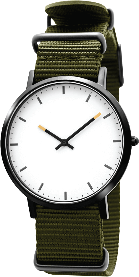 Minimalist Design Wristwatch PNG